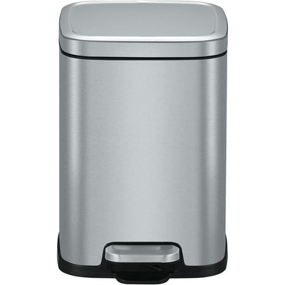 Eko - Stella Treteimer 6 l, Edelstahl matt