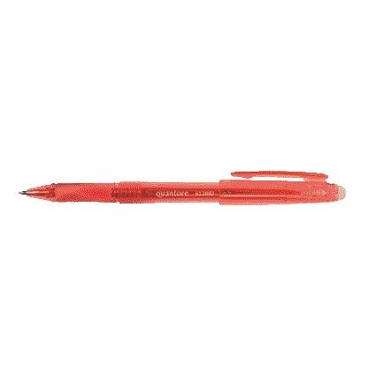 Quantore – Gelschreiber, löschbar, 0,7 mm, rot