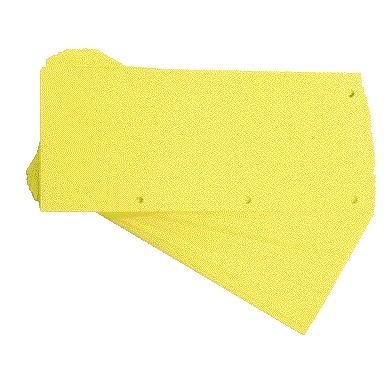 Oxford - Trennstreifen Duo 240x105mm gelb 60 Stück