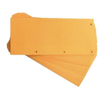 Oxford - Trennstreifen Duo 240x105mm orange 60 Stück
