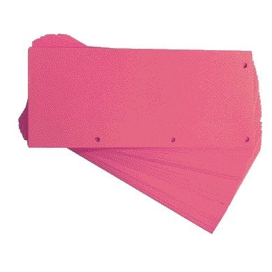 Oxford - Trennstreifen Duo 240x105mm rosa 60 Stück