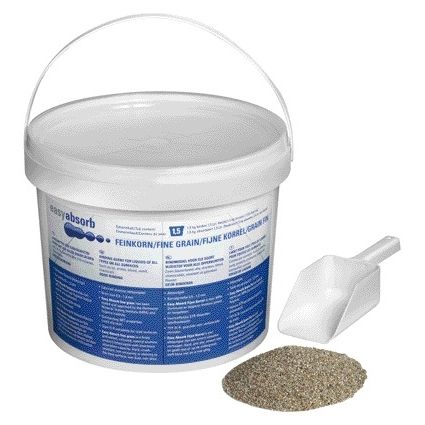 Quantore – Absorptionsgranulat, leicht absorbierendes, feines Granulat, 1,5 Liter