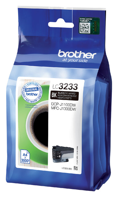 Bruder - Inkcartridge LC -3233BK Schwarz