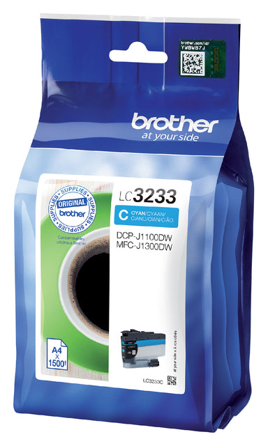 Tintenpatrone Brother lc-3233c blau | 1 Stück