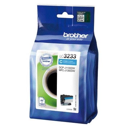 Brother - Tintenpatrone LC-3233C blau