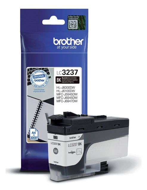 Inkcartridge Bruder LC-3237 Schwarz