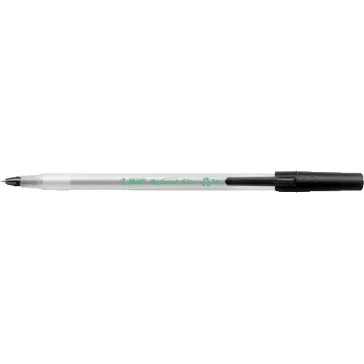Bic - Kugelschreiber Ecolutions Round Stic Medium Schwarz | 60 Stück