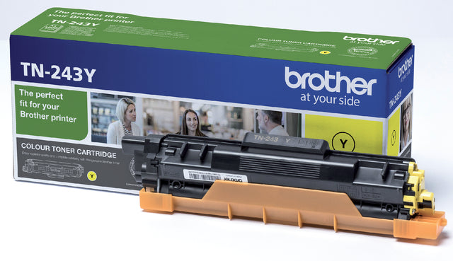 Tonercartridge Bruder TN-243y Geel