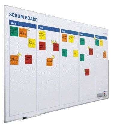 Smit Visual - Scrum Board + Terkit Scrum 90x120cm