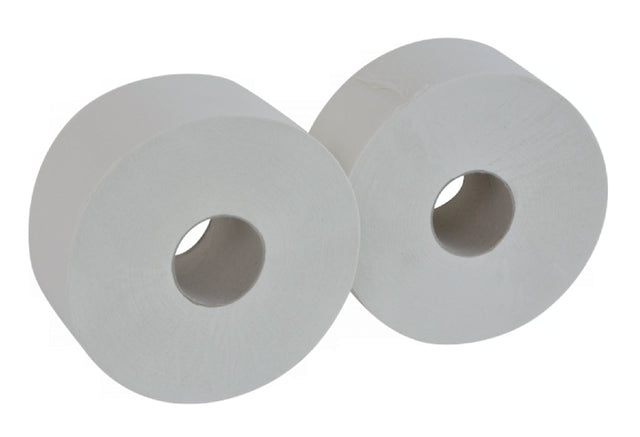 Toilettenpapierreinigung Mini Jumbo 2-lagig 170m 12 Rolle | Box mit 12 Stück | 36 Stück