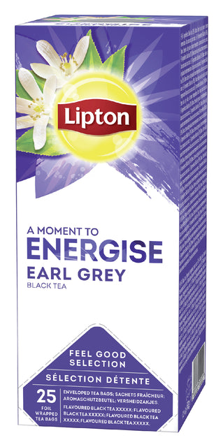 Tee Lipton Energie Earl Grey 25 Stücke