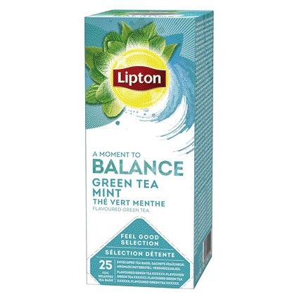 Lipton Tea Company - Tee grüner Tee Minze 25x1,5gr