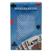 Büro - Spielkarten Premium blau | 12 Stück