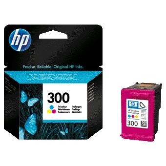 HP - Tintenpatrone 300, 165 Seiten, OEM CC643EE, 3 Farben