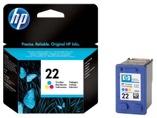 Tintenpatrone HP C9352A 22 Farbe