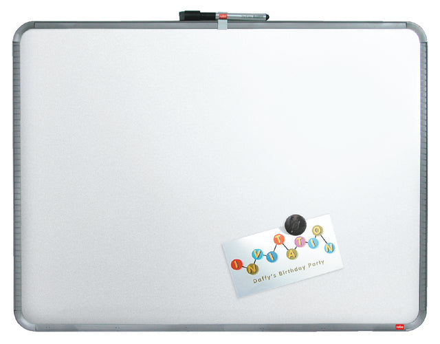 Whiteboard Nobo Slim Line 43x58cm Silber