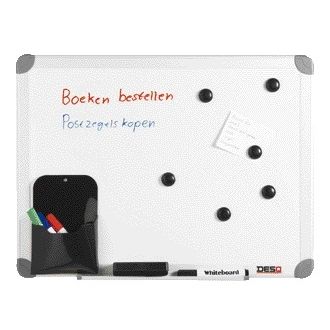 Desq – Whiteboard 450 x 600 mm in Kunststoff-Tragetasche