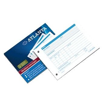 Djois - Arbeitsauftrag mit Carbonblatt A6 50x2