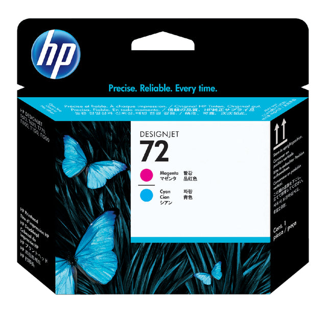 Printkop hp c9383a 72 rot + blau