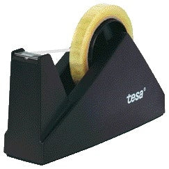 Tesa - Klebebandhalter ® Easy Cut Economy für Rollen bis 66m schwarz