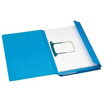 Jalema - Kombimappe Folio 1 Klappe recycelt 250gr blau | 10 Stück