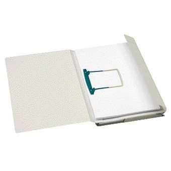 Jalema - Kombimappe Folio 1 Klappe recycelt 250gr grau | 10 Stück
