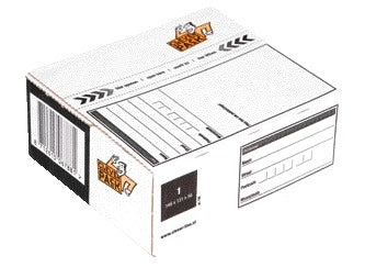 CleverPack - Postpaketkasten 1 cleverpack 146x131x56mm weiß | 5 Stück