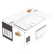 CleverPack - Postpaketkasten 2 200x140x80mm weiß Packung à 25 Stück