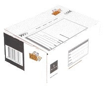 CleverPack - Postpaketkasten 2 200x140x80mm weiß | 5 Stück