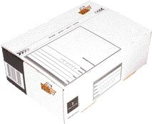CleverPack - Postpaketkasten 3 cleverpack 240x170x80mm weiß | 5 Stück