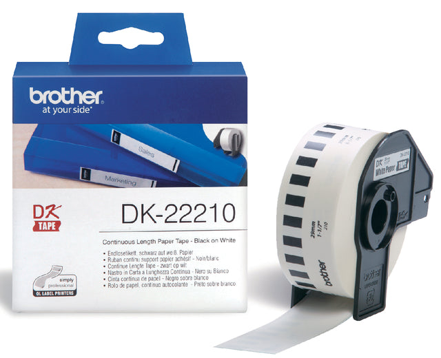 Bezeichnung Bruder DK-22210 29mm Thermal 30 Meter weißes Papier