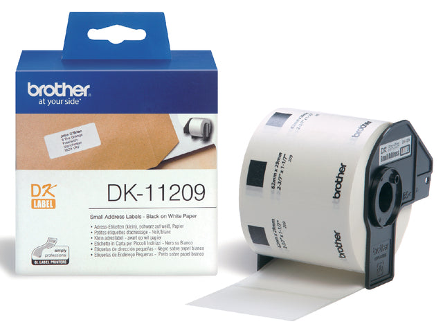Label Bruder DK-11209 29x62mm kleine Adresse 800 Stück