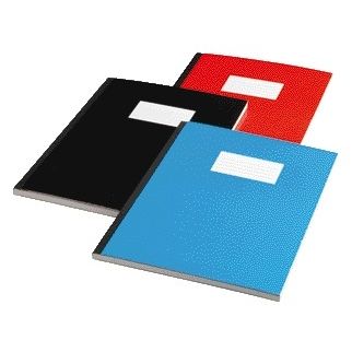 Qbasic - Hardcover-Notizbuch A4 160 Seiten sortiert | 10 Stück