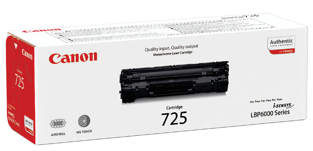 Canon - Tonercartridge 725 Schwarz