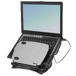 Fellowes – Laptop-Ständer der Profi-Serie aus Metall, USB