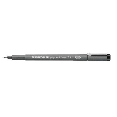 Staedtler - Fineliner Pigment 308 schwarz 0,4mm