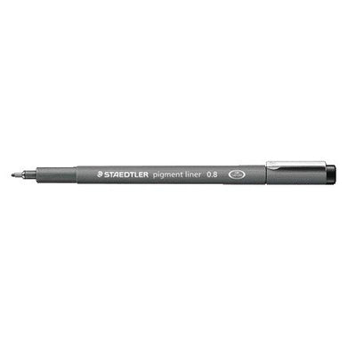 Staedtler - Fineliner Pigment 308 schwarz 0,8mm