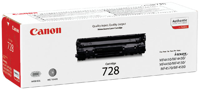 Tonercartridge Canon 728 Schwarz