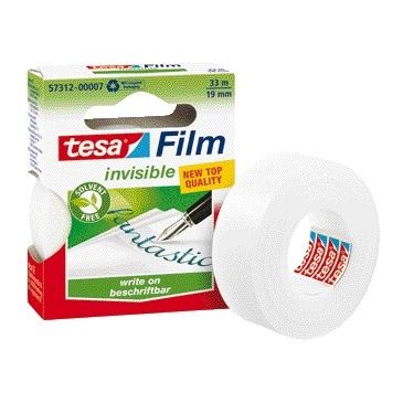 Tesa - Klebebandfolie® Invisible 33mx19mm matt transparent, | 10 Stück