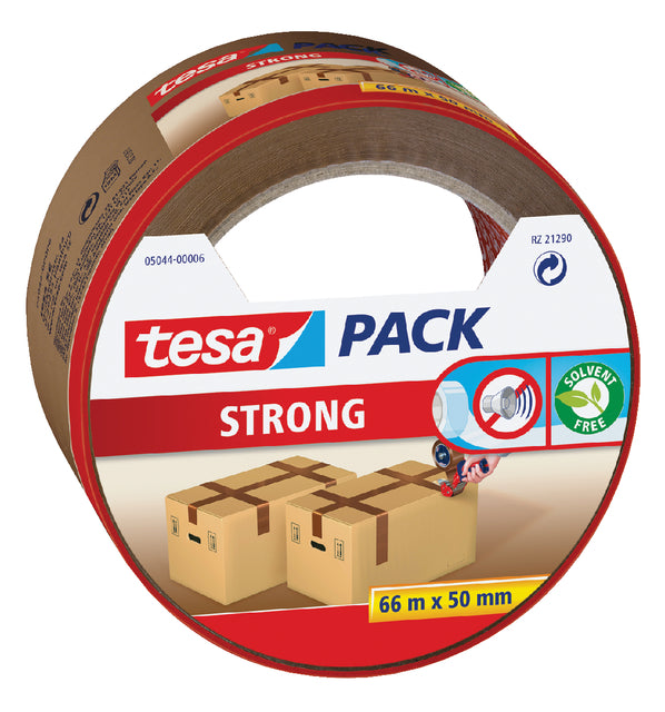 Verpackungsband TESA 50 mmx66m brauner Blister PP