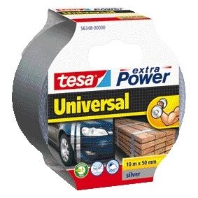 Tesa - Duct e® extra Power Universal 10mx50mm grau | 6 Stück