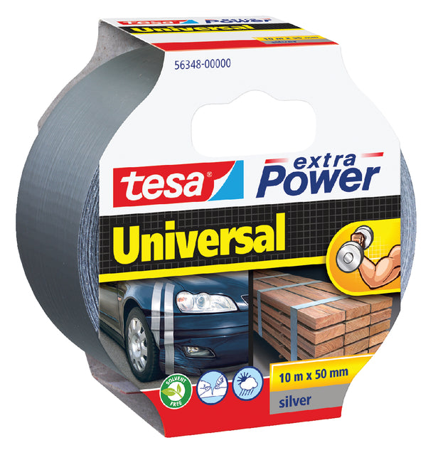 Klebeband TESA 50 mmx10m extra Power Silber