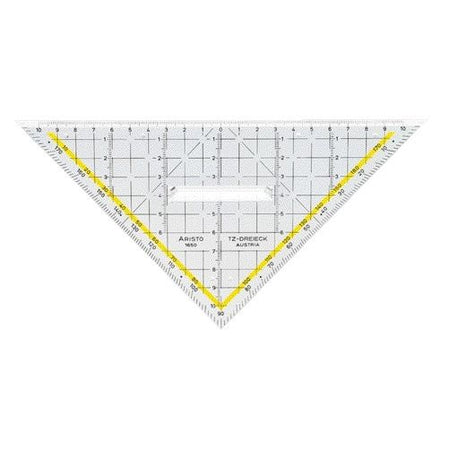 Aristo - Geotriangular 1650/2 225mm mit transparentem Griff