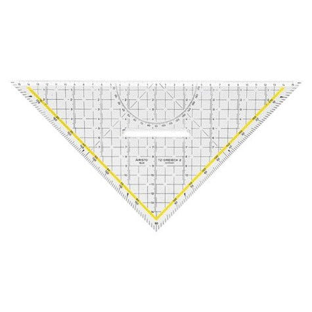 Aristo - Geotriangular 1648/2 325mm mit transparentem Griff
