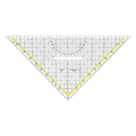Aristo - Geotriangular 1648/2 325mm mit transparentem Griff