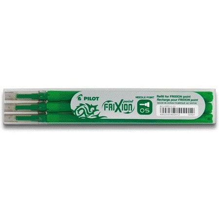 Pilot - Tintenroller-Mine friXion fein grün, Set à 3 Stück