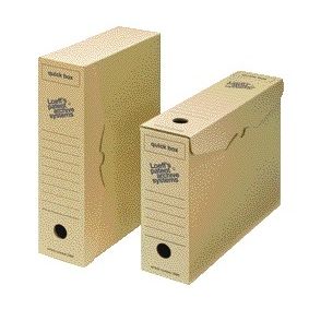 Loeffs - Archivbox Loeff Quick Box 3000 A4 335x240x80mm | 50 Stück