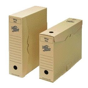 Loeffs - Archivbox Loeff Aktenbox 3003 Folio 345x250x80mm Karton