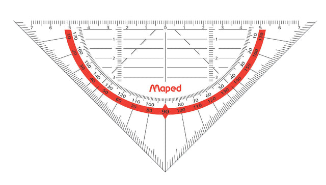 Geo-Dreieck MACHE MAPED GEO-FLEX 16CM
