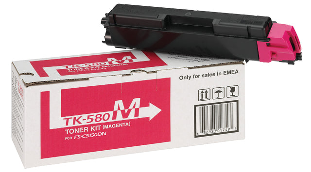 Toner Kyocera TK-580m Rot